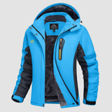 Gwendolyn | Women's Fleece-Lined Ski Jacket with Hood, Water-Resistant — view 7