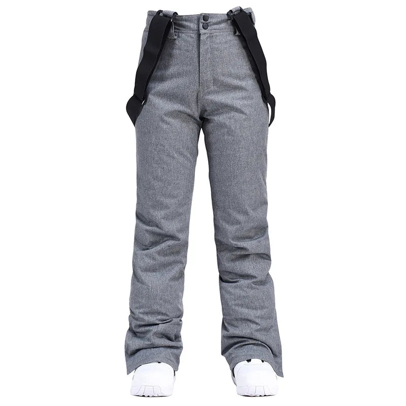 Helga | Women's Waterproof Insulated Ski Trousers with Adjustable Braces — view 2
