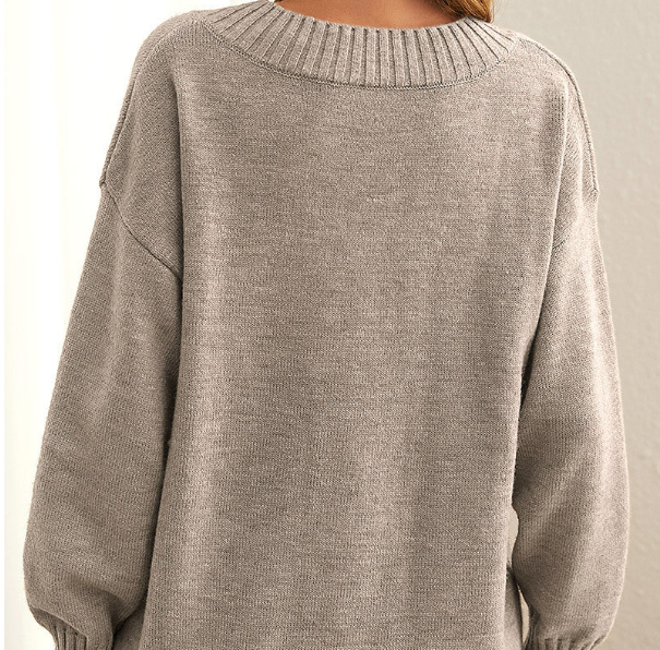 Elara | Women's Relaxed Fit Classic Knitted Jumper — view 3