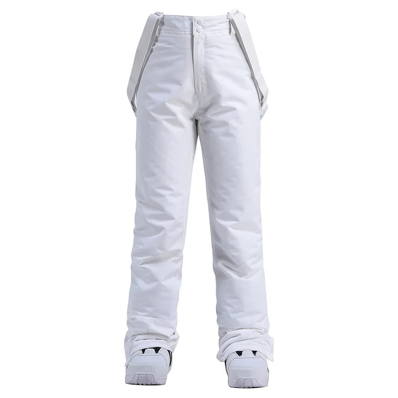 Helga | Women's Waterproof Insulated Ski Trousers with Adjustable Braces — view 1