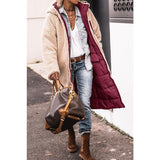 Helena | Women's Long Hooded Down Puffer Winter Coat — view 14