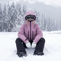 Mairead | Hooded Ski & Snowboard Jacket – Wind and Snow Resistant — view 1