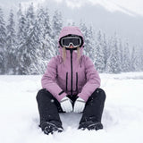 Mairead | Hooded Ski & Snowboard Jacket – Wind and Snow Resistant — view 1