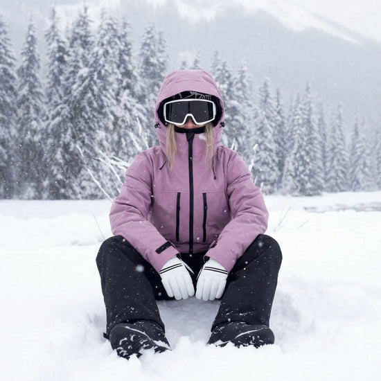 Mairead | Hooded Ski & Snowboard Jacket – Wind and Snow Resistant — view 1