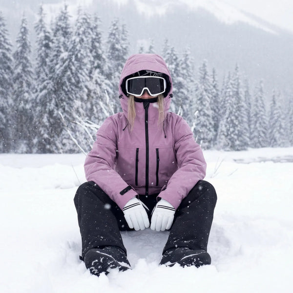 Mairead | Hooded Ski & Snowboard Jacket – Wind and Snow Resistant — view 1