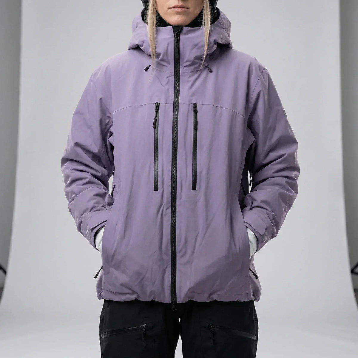 Mairead | Hooded Ski & Snowboard Jacket – Wind and Snow Resistant — view 4
