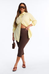 Women's Poplin Cotton Shirt — Button Down, Collared | Yvezi — 53