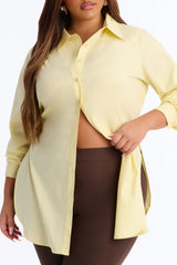 Women's Poplin Cotton Shirt — Button Down, Collared | Yvezi — 54