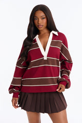 Women's Long Sleeve Cotton Top | Yvezi — 21
