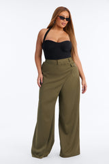 Women's Pants — Wide Leg | Yvezi — 36