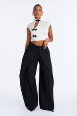 Women's Wide Leg Pants | Yvezi — 1