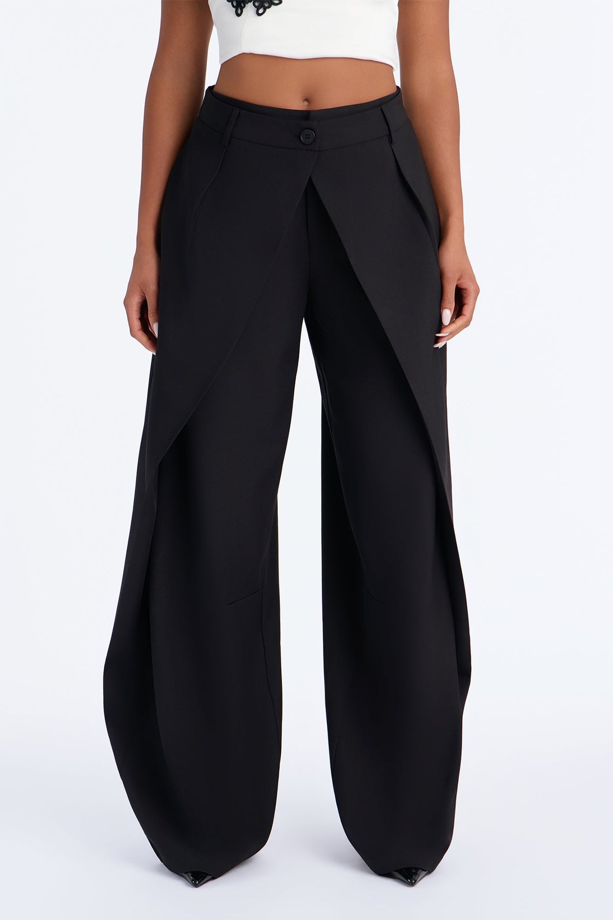 Women's Wide Leg Pants | Yvezi — 2