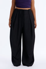 Women's Pleated Wide Leg Pants | Yvezi — 6