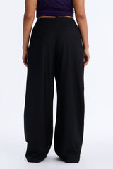 Women's Pleated Wide Leg Pants | Yvezi — 8