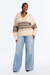 Women's Knit Polo Sweater | Yvezi — 6
