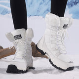 Karina | Women's Fleece-Lined Snow Boots with Faux Fur Cuff & Grip Sole — view 7