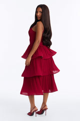 Women's Midi Dress | Yvezi — 3