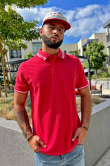 Men's Cotton Polo Shirt — Short Sleeve | Yvezi — 63