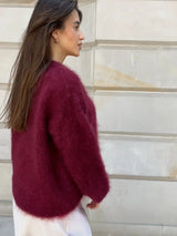 Women's Mohair-Blend Relaxed Knit Jumper — view 6