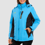 Gwendolyn | Women's Fleece-Lined Ski Jacket with Hood, Water-Resistant — view 8