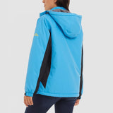 Gwendolyn | Women's Fleece-Lined Ski Jacket with Hood, Water-Resistant — view 10