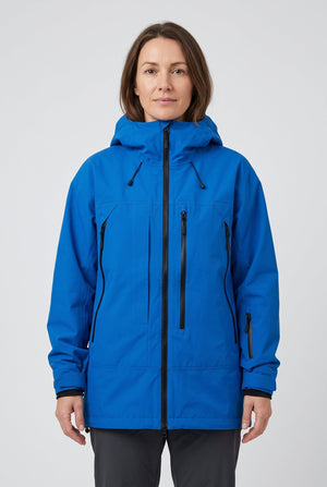 Evie | Women's Oversized Hooded Ski Jacket with Zip Pockets — view 1