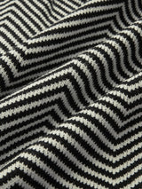 Mirevane | Women's Striped V-Neck Knit Cardigan — view 7