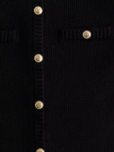 Women's Button-Front Knitted Mini Dress — view 16