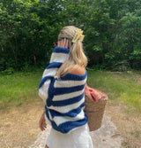 Esméralde | Women's Oversized Striped Knit Jumper — view 4
