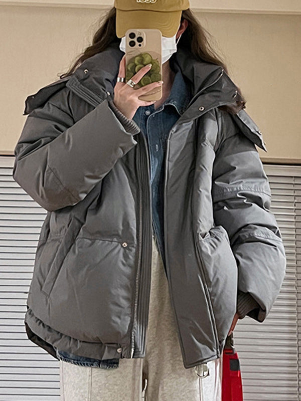 Kaia | Women's Oversized Hooded Puffer Jacket — view 2