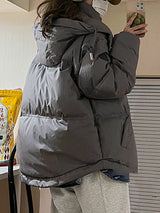 Kaia | Women's Oversized Hooded Puffer Jacket — view 5