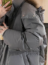 Kaia | Women's Oversized Hooded Puffer Jacket — view 6