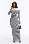 Women's Maxi Dress — Long Sleeve | Yvezi — 1