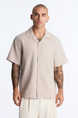 Men's Linen Shirt — Short Sleeve | Yvezi — 44