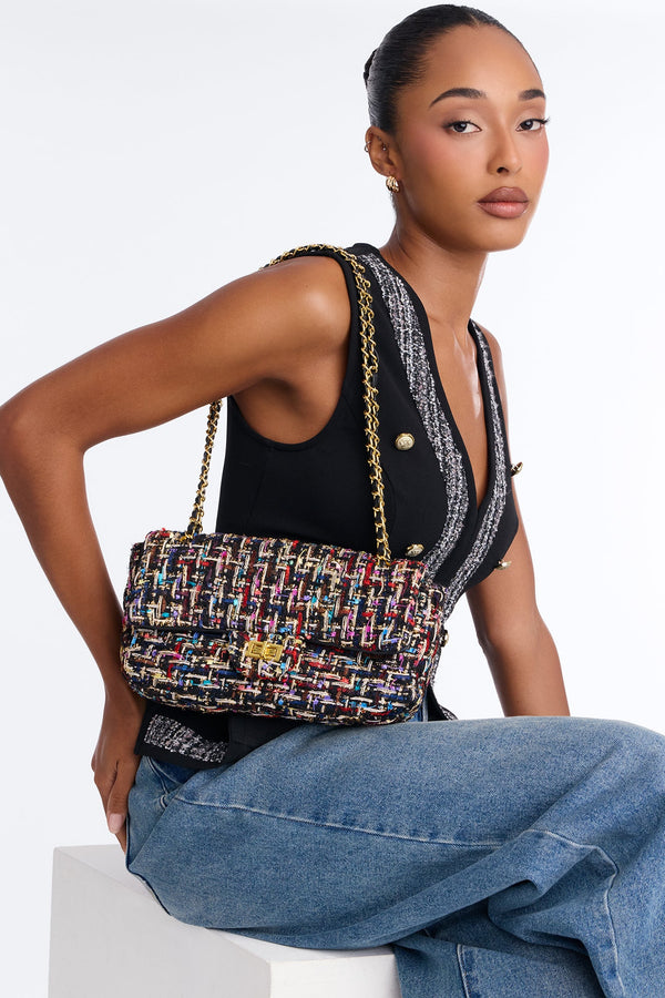 Women's Tweed Handbag | Yvezi — 1