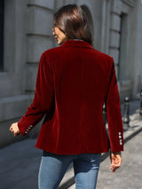 Aveline | Women's Fitted Single-Breasted Tailored Blazer — view 17