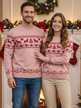 Men's Long Sleeve Jumper in Multicolour, product image 3