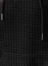 Mabel | Women's Relaxed Waffle Knit Textured Pullover Hoodie — view 2