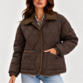 Sorrel | Women's Quilted Puffer Jacket with Corduroy Collar — view 1