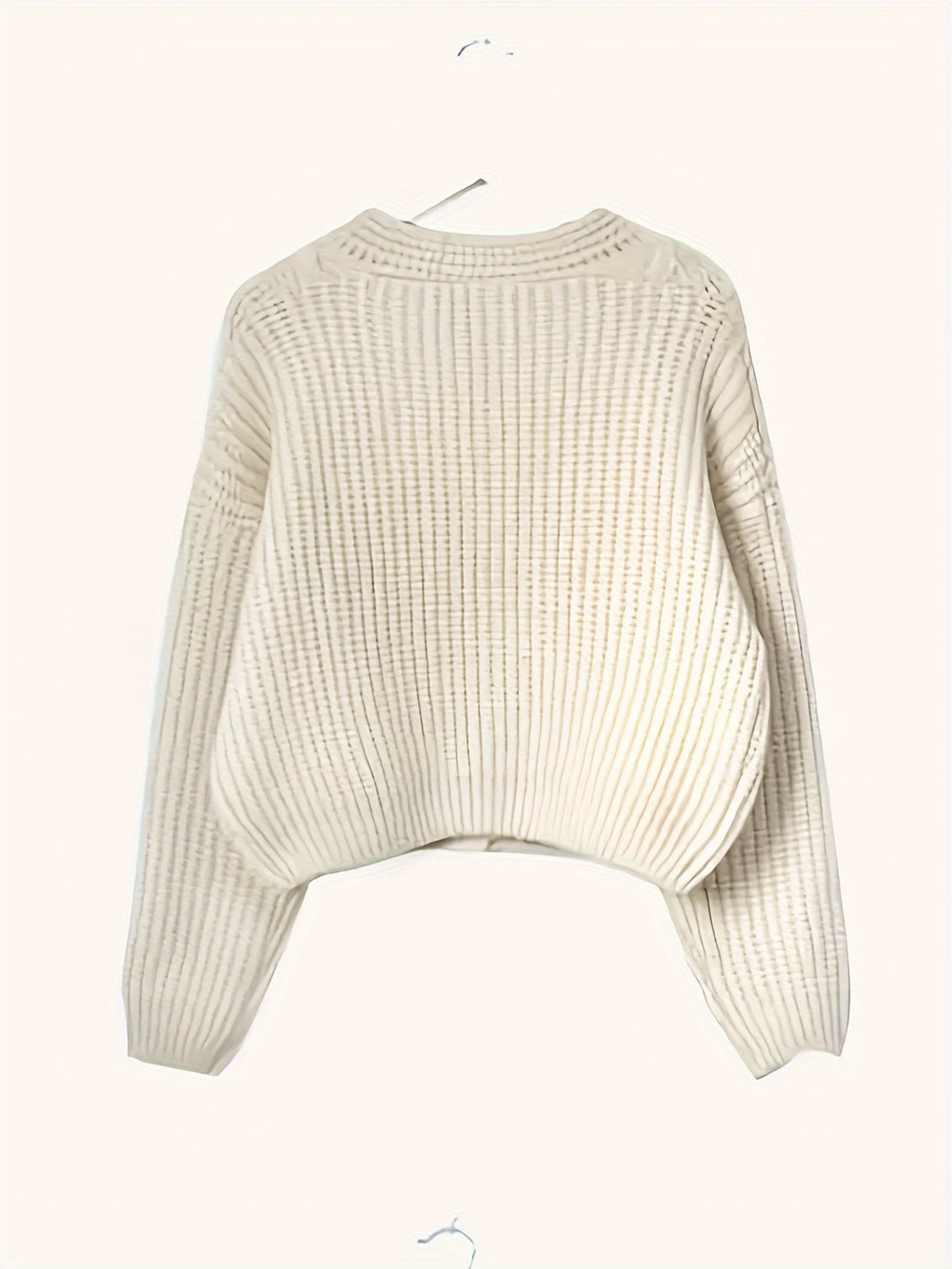 Fern | Women's Cable-Knit Button-Front Chunky Cardigan — view 2