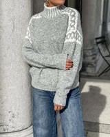 Liah | Fair Isle Crew Neck Knitted Jumper — view 5