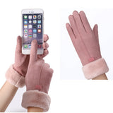 Saskia | Women's Fleece-Lined Touchscreen Winter Gloves — view 9