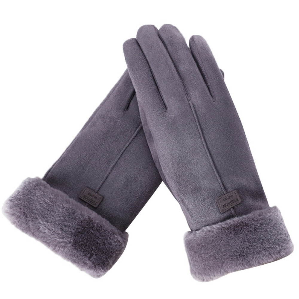 Saskia | Women's Fleece-Lined Touchscreen Winter Gloves — view 3