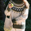 Courtney | Women's Relaxed-Fit Nordic Fair Isle Knit Jumper — view 1