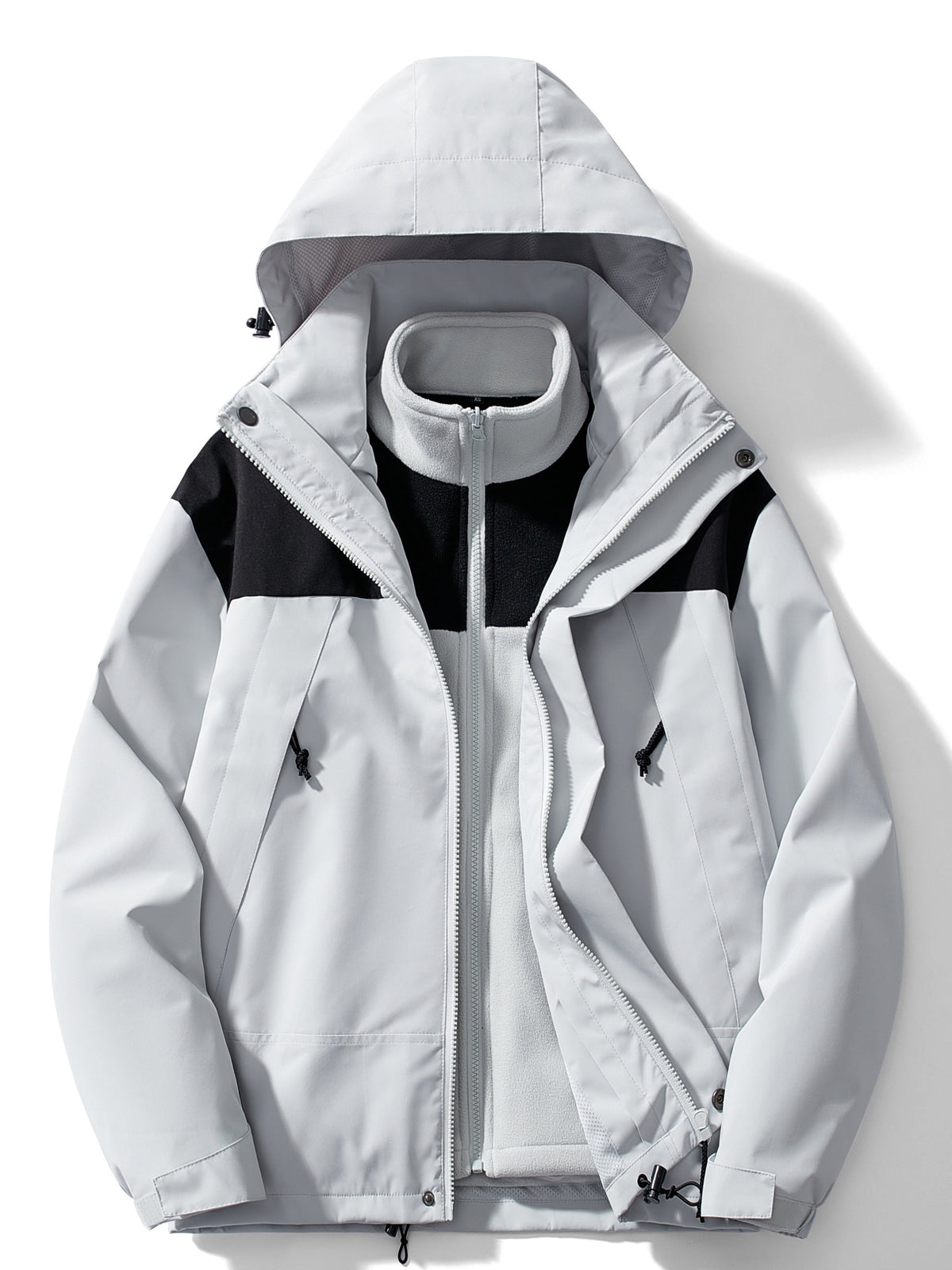Linnea | Women's 3-in-1 Ski Jacket with Fleece Lining and Hood — view 3