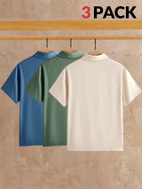Men's Polo Shirt in Multicolour, product image 2