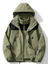 Linnea | Women's 3-in-1 Ski Jacket with Fleece Lining and Hood — view 1