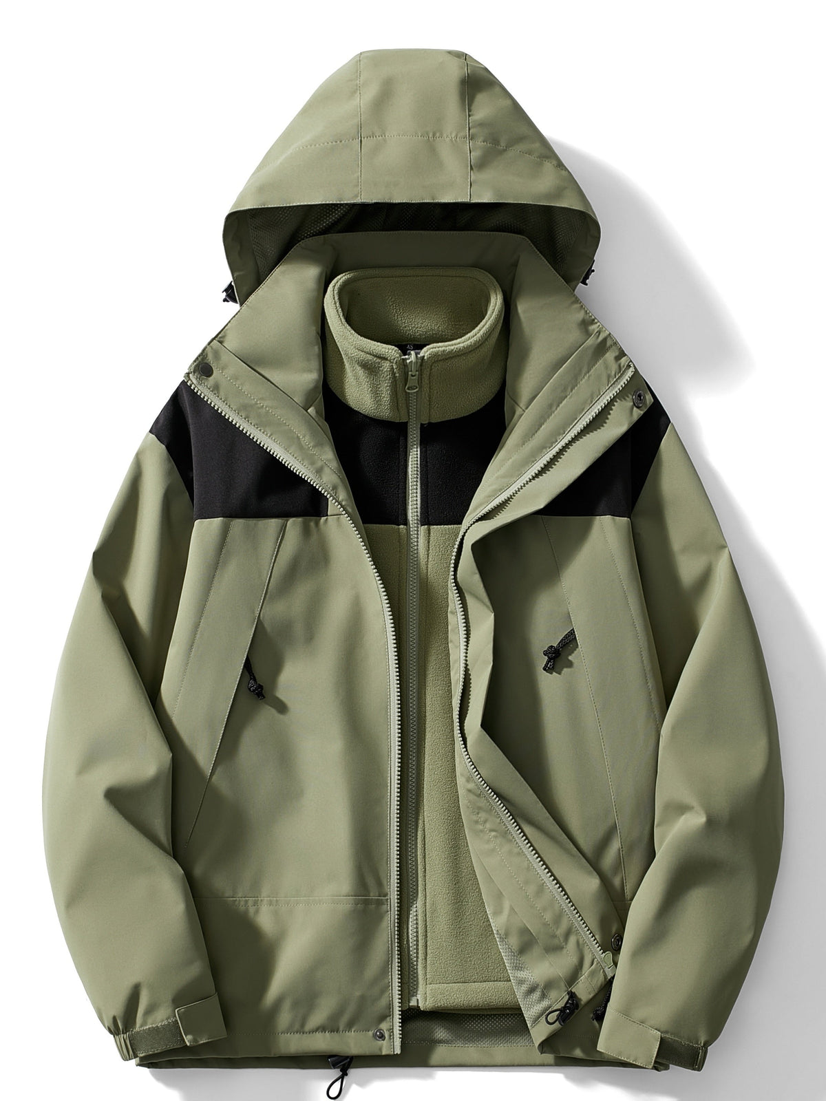 Linnea | Women's 3-in-1 Ski Jacket with Fleece Lining and Hood — view 1