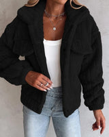 Tess | Women's Oversized Sherpa Jacket — view 3