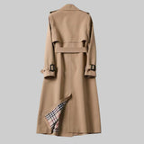 Emily | Double-Breasted Trench Coat, Belted Long Fit — view 6
